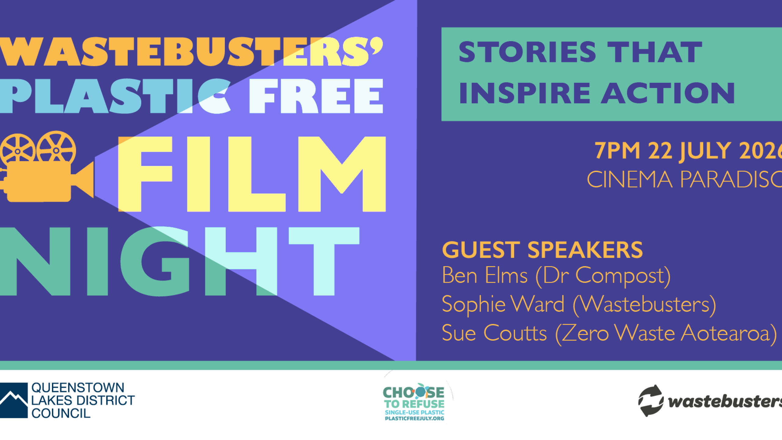 Wastebusters Plastic Free July Film Night thumbnail