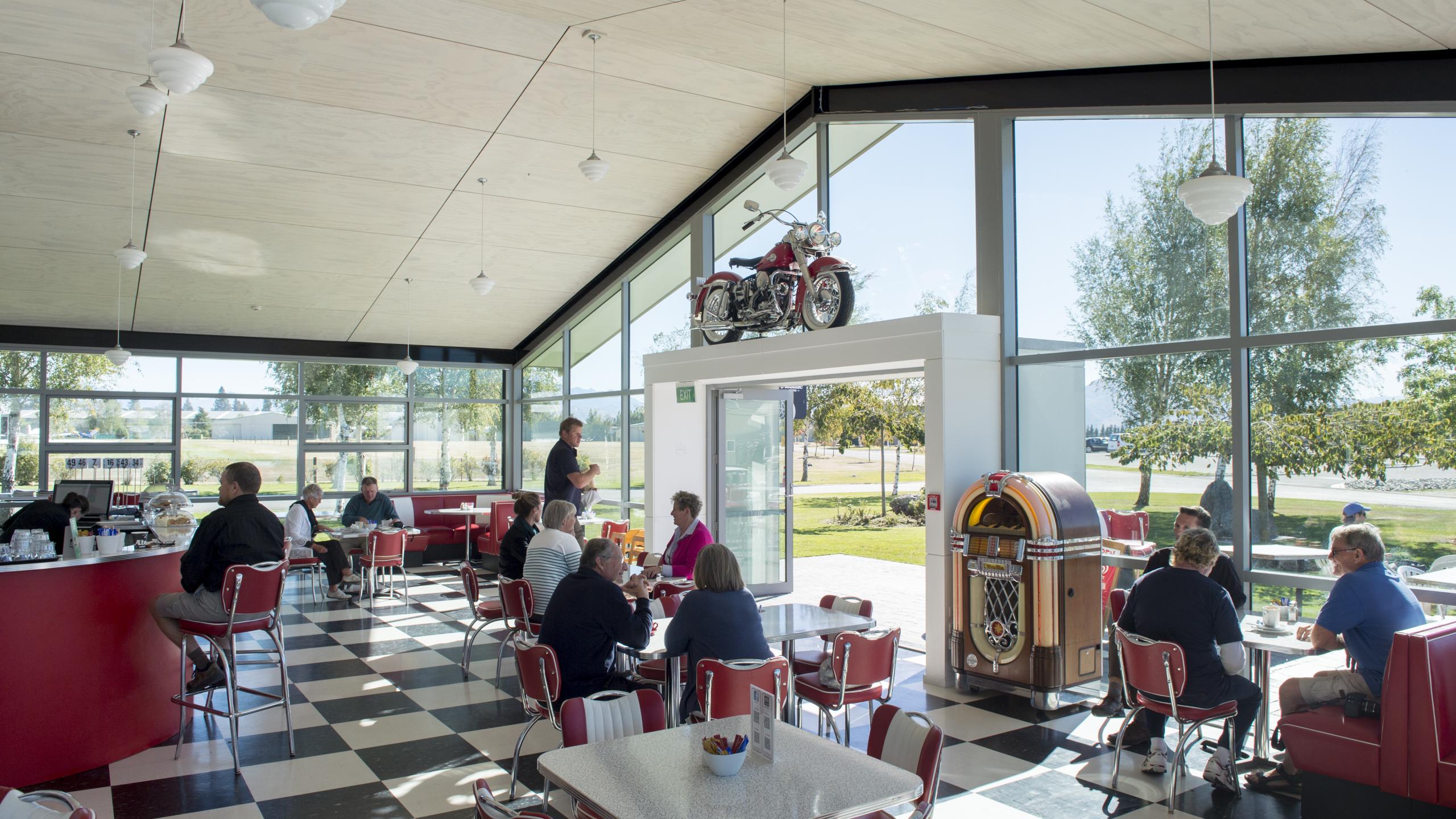 Warbirds Wheels 1950s Diner adds a fun dimension to an event