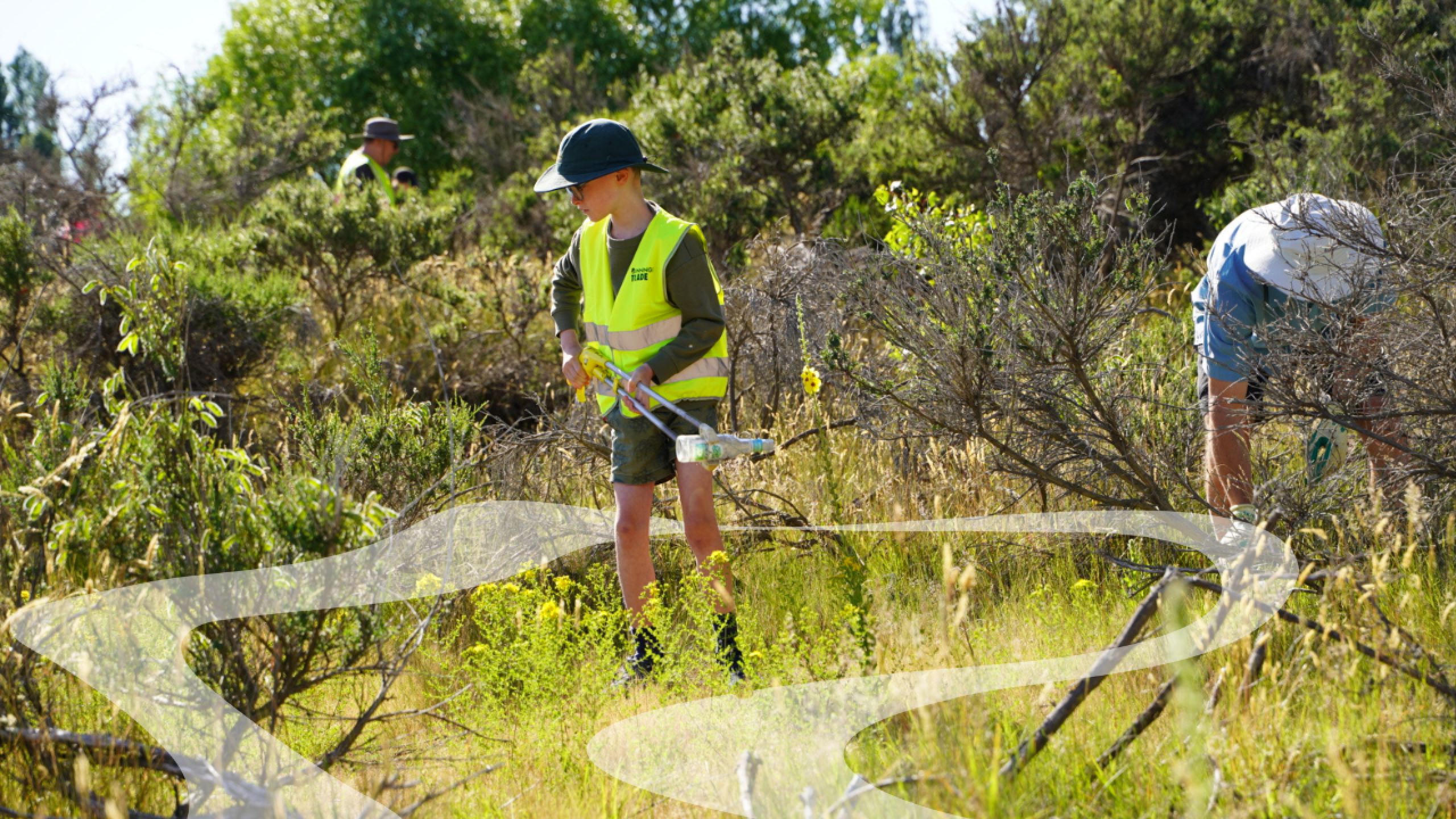 TK Enviro Kids hosted clean up 1